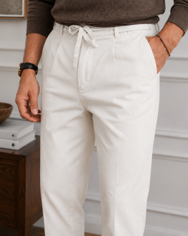 Pantaloni Uomo in Lino Comodi