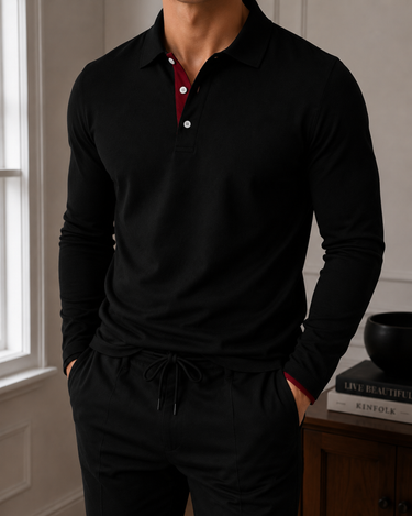 Polo Uomo Manica Lunga Classica