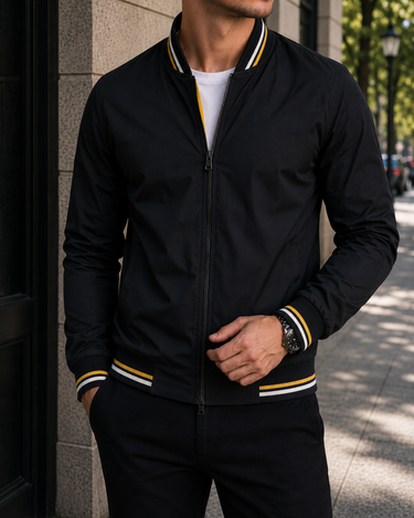 Giubbotto Uomo Bomber Leggero Sportivo