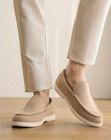 Mocassini Uomo Slip On Bassi Elegante Casual Tinta Unita Estivi