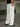 White Men's Wide Leg Pleated Belt Design Casual Trousers — Lino Conti