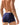 White Men's Boxer Swim Trunks Solid Color with Zipper Pocket — Lino Conti