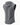 Black Men's Hooded Sleeveless Henley Tank with Letter Print — Lino Conti