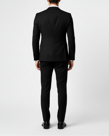 Black Men's Three-Piece Suit with Vest Formal Ceremony — Lino Conti
