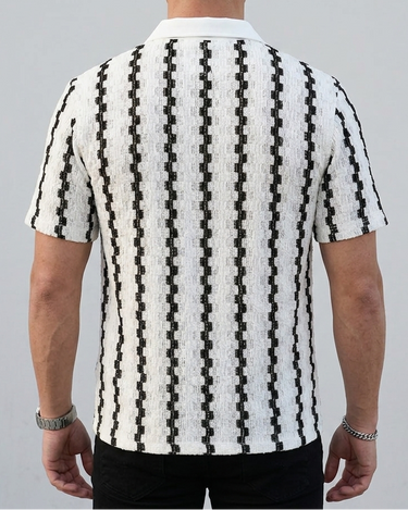 Camicia Uomo a Quadri Manica Lunga Versatile con Bottoni