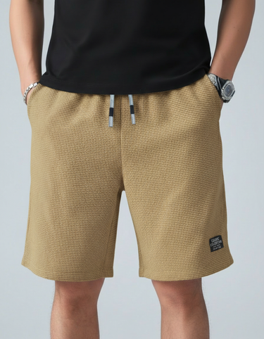 Pantaloncini Uomo Strutturati con Coulisse Leggeri con Tasche