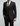 Abito Uomo Tre Pezzi con Giacca, Gilet e Pantaloni Slim Fit da Cerimonia
