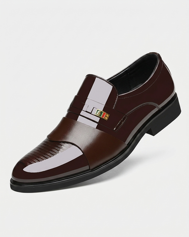 Scarpe Uomo Slip On Elegante Casual con Suola in Gomma