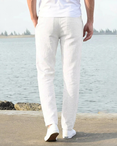 Pantaloni Uomo Estivi Traspiranti dal Taglio Comodo
