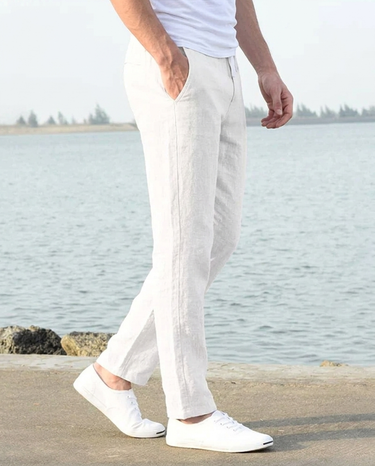 Pantaloni Uomo Estivi Traspiranti dal Taglio Comodo