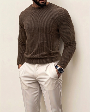 Maglione Uomo Portofino in Jacquard