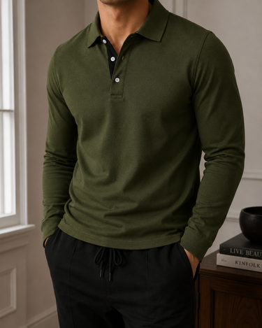 Polo Uomo Manica Lunga Classica