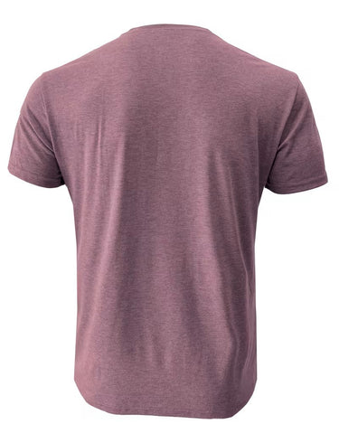 Henley Uomo Manica Corta Girocollo Tinta Unita Casual