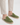 Green Men's Portofino Suede Jute Mule Green — Lino Conti