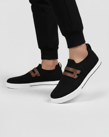 Sneakers Uomo in Rete Senza Lacci Traspiranti e Antiscivolo
