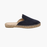 Navy Men's Portofino Suede Jute Mule Navy — Lino Conti