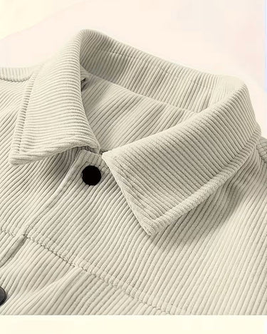 Giacca Uomo Workwear in Velluto a Coste Stile Vintage