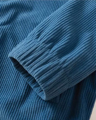 Giacca Uomo in Velluto a Coste con Zip e Tasche