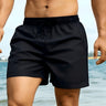 Black Men's Beach Shorts Comfortable Quick-Dry Summer — Lino Conti