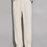 Khaki Men's Summer Straight Leg Trousers — Lino Conti