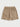 Khaki Men's Rimini Striped Drawstring Shorts — Lino Conti