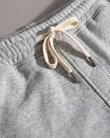 White Men's Freddie Loose Sporty Summer Shorts — Lino Conti