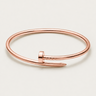 Rose Gold Men's Elan Rigid Bracelet Rose Gold — Lino Conti