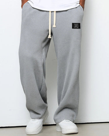 Klein Blue Men's Comfortable Trousers Relaxed Fit Adjustable Waist — Lino Conti