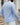 Sky Blue Men's Striped Collar Long Sleeve Shirt Spring Autumn Casual Office — Lino Conti