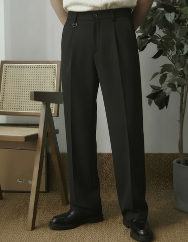 Pantaloni Uomo Elegante Casual Leggeri per l'Ufficio