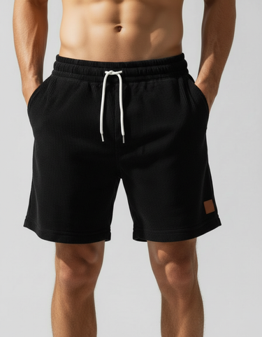 Pantaloncini Jogger Uomo in Velluto a Coste Casual Sportivi Estivi