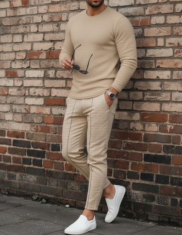 Tuta Uomo Slim Fit Manica Lunga e Jogger