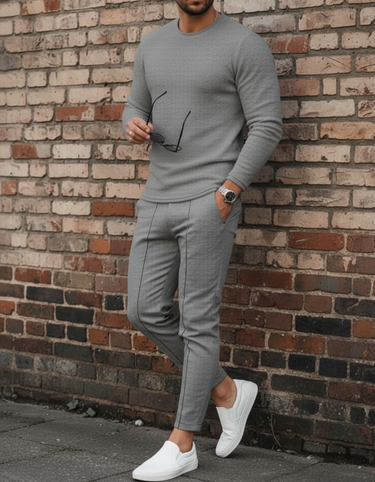 Tuta Uomo Slim Fit Manica Lunga e Jogger