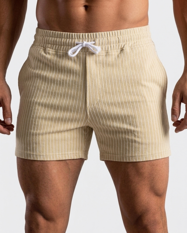 Pantaloncini Uomo Eleganti a Righe per l'Estate