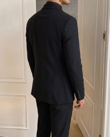 Giacca Uomo Blazer Slim Fit Elegante per Matrimonio e Cerimonia