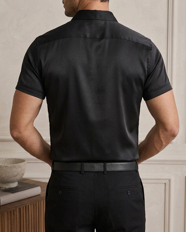 Camicia Uomo Elasticizzata Antipiega