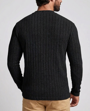 Maglia Uomo Girocollo Elasticizzata Sottogiacca