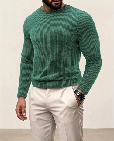 Maglione Uomo Portofino in Jacquard