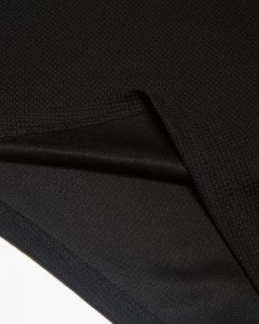Camicia Uomo con Zip Manica Corta Tinta Unita Casual per l'Estate