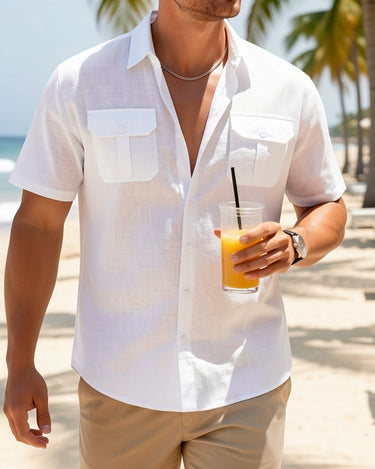 Camicia Uomo Windsor con Doppio Taschino