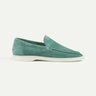 Apple Blue Men's Classic Suede Loafer Apple Blue — Lino Conti