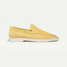 Citrus Yellow Men's Classic Suede Loafer Citrus Yellow — Lino Conti