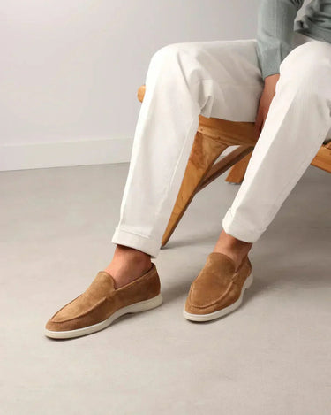 Desert Men's Classic Suede Loafer Desert — Lino Conti